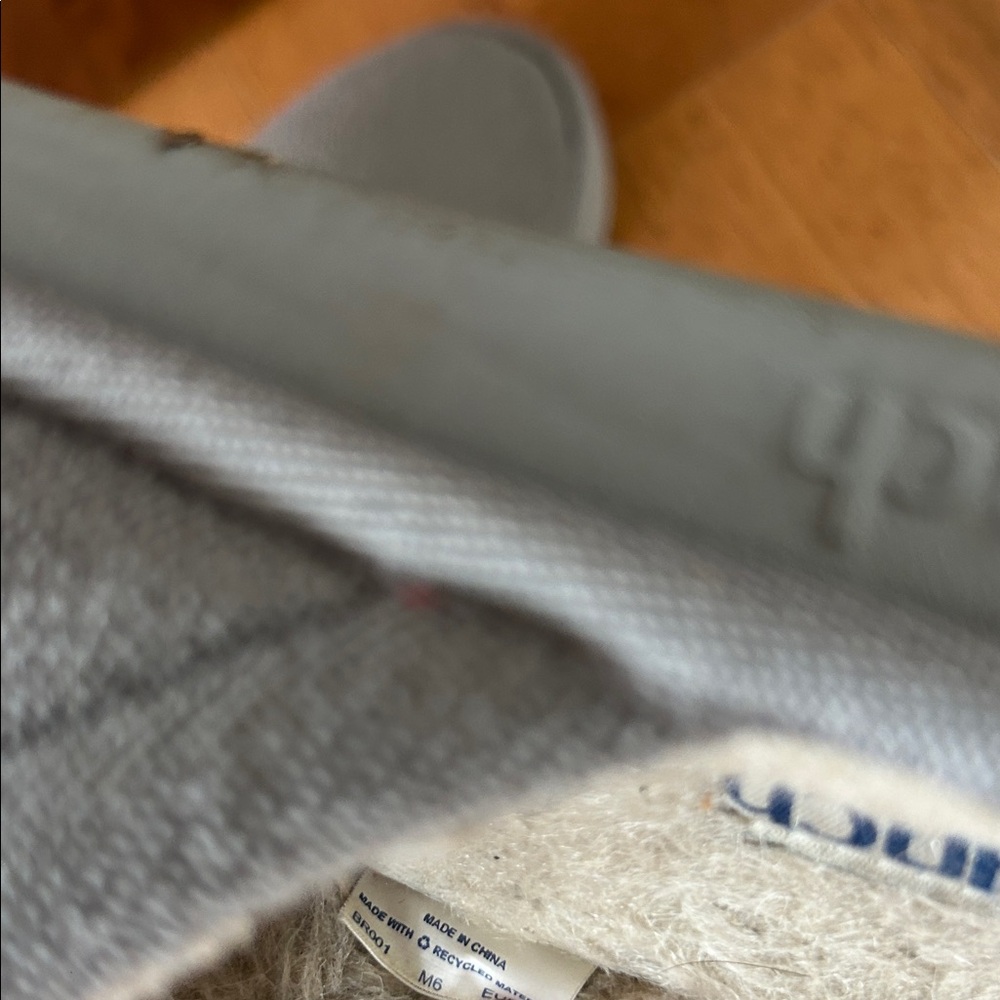 Brunch Gray Slip-On Shearling Slippers - Picture 4 of 5